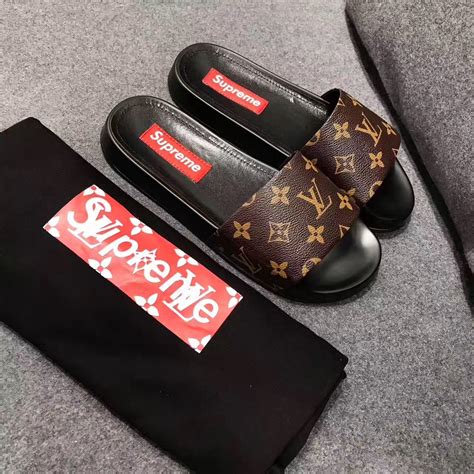 lv cape supreme|supreme louis vuitton slippers.